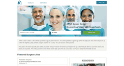 Desktop Screenshot of careers.eapsa.org