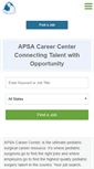 Mobile Screenshot of careers.eapsa.org